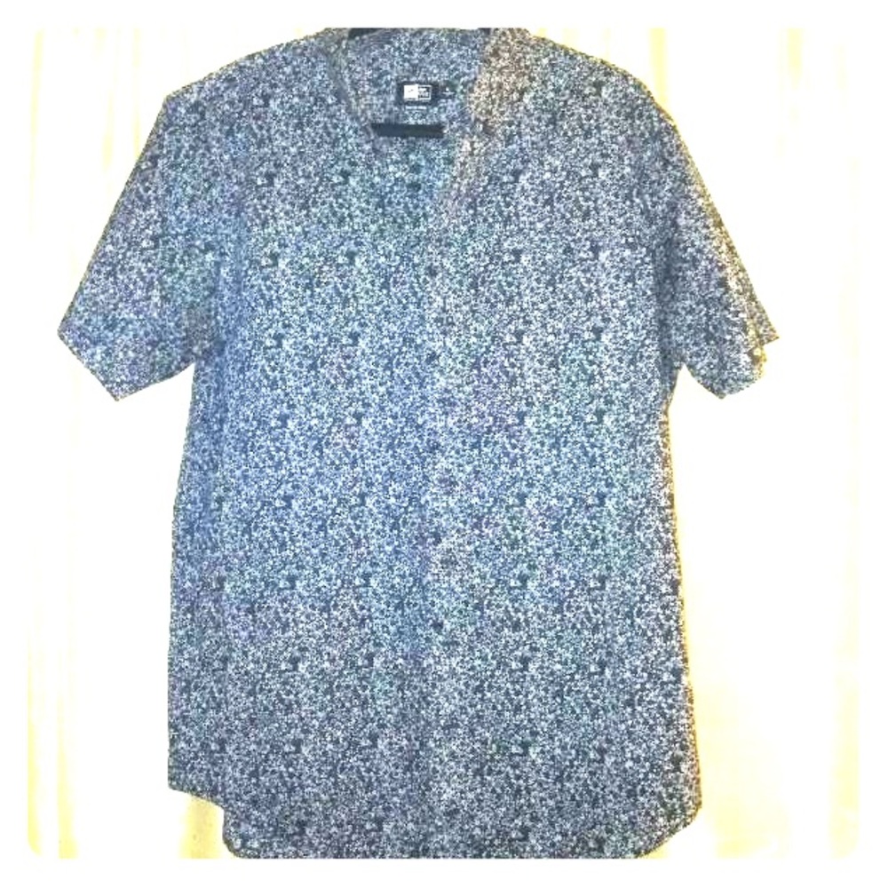 Rip Curl brand Men’s dress shirt(black and gray)XL